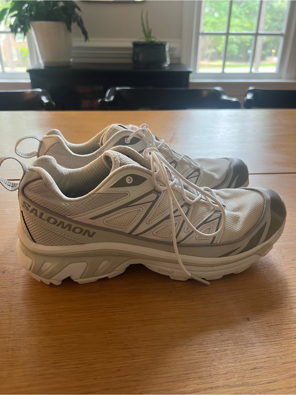SALOMON Women’s White Mixed Media XT-6 Expanse